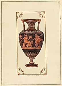 Ornament Design with Vase by Michel Angelo Pergolesi, Italian, active ca. 1760–1801