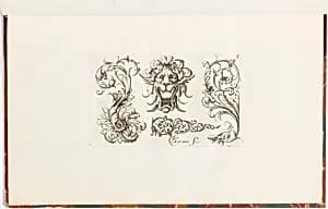 Ornament Designs by Jean Bérain, the elder, French, 1640 – 1711