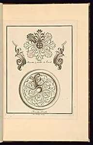 Ornament Designs by Jacques Valentin Fontaine, French, active 1740 – 1760
