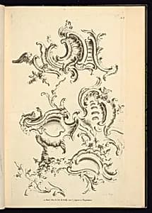 Ornament Designs by Nicolas-Jean-Baptiste Poilly, de, French, 1707 – 1780