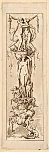 Ornament Panel by Etienne de Lavallée-Poussin, French, 1735–1802