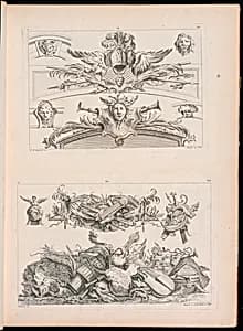 Ornamental Clasp Designs by Gilles-Marie Oppenord, French, 1672–1742