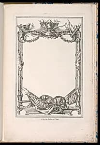 Ornamental Frame Design by P. Moithey, French, active 18th century