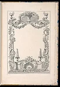 Ornamental Frame Design by Unknown