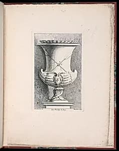 Ornamental Vase Design by Edme Bouchardon, French, 1698–1762