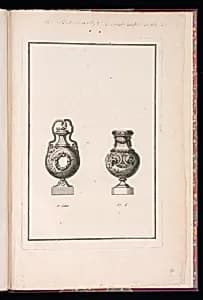 Ornamental Vase Design by St. G..., active 18th century