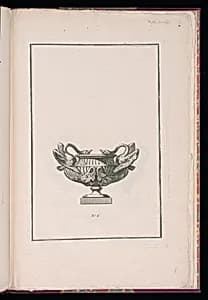 Ornamental Vase Design by St. G..., active 18th century
