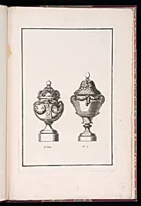 Ornamental Vase Design by St. G..., active 18th century