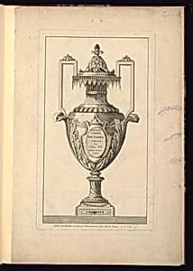 Ornamental Vase Design by François Voisin, French, active 18th century