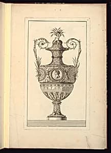 Ornamental Vase Design by François Voisin, French, active 18th century