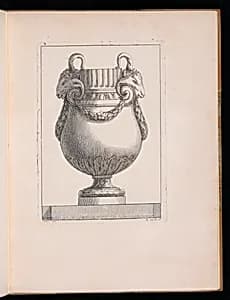 Ornamental Vase Design by Joseph Marie Vien, French, 1716–1809