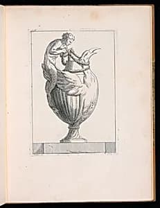 Ornamental Vase Design by Joseph Marie Vien, French, 1716–1809