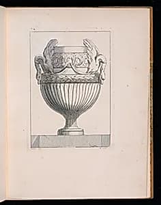 Ornamental Vase Design by Joseph Marie Vien, French, 1716–1809