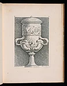 Ornamental Vase Design by Edme Bouchardon, French, 1698–1762