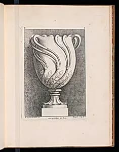 Ornamental Vase Design by Edme Bouchardon, French, 1698–1762