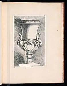 Ornamental Vase Design by Edme Bouchardon, French, 1698–1762
