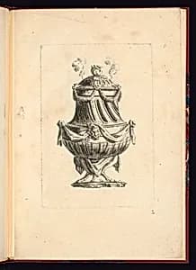 Ornamental Vase Design by Charles Leviez, French, 1708–1778