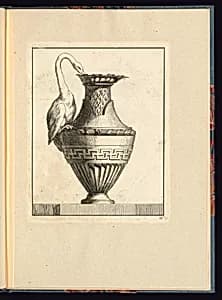 Ornamental Vase Design by L.N. Percenet, French
