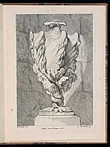 Ornamental Vase Design by François Boucher, French, 1703–1770