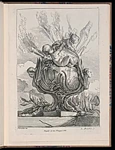 Ornamental Vase Design by François Boucher, French, 1703–1770