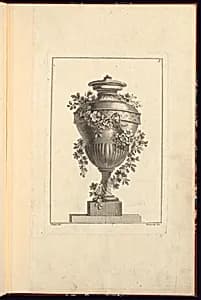 Ornamental Vase Design by Maurice Jacques, French, ca. 1712–1784