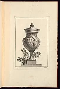 Ornamental Vase Design by Maurice Jacques, French, ca. 1712–1784