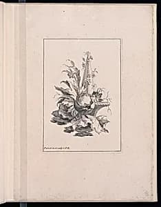 Ornamental Vignette by Robert Menge Pariset, French, active 1732 – 1762