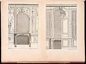 Ornamented Chimneypiece Design by Gilles-Marie Oppenord, French, 1672–1742