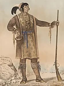 Osceola by George Catlin, 26 Jul 1796 - 23 Dec 1872