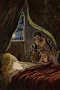 Othello And Desdemona by Louis Eilshemius, American, b. Arlington, New Jersey, 1864–1941