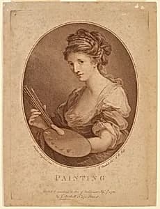 Painting by Francesco Bartolozzi, Italian, active England, 1727–1815