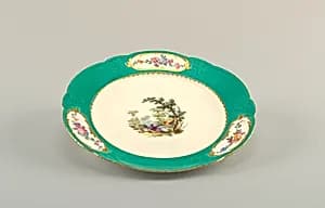 Pair of Plates by Sèvres Porcelain Manufactory, French, established 1756
