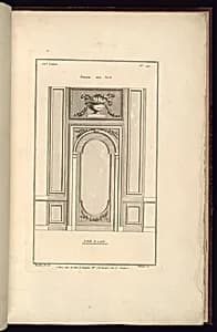 Panneau avec Porte by Juste-François Boucher, French, 1736 – 1782