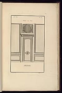 Panneau avec Porte by Juste-François Boucher, French, 1736 – 1782