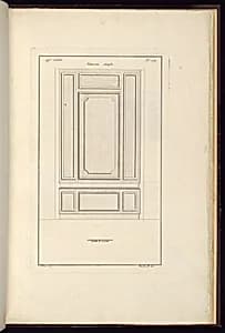 Panneau simple by Juste-François Boucher, French, 1736 – 1782