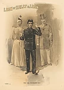 Portrait of H. A. Thomas & Wylie Lithography Co., active 1887 - 1891?