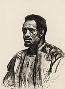 Paul Robeson by Samuel Johnson Woolf, 12 Feb 1880 - 3 Dec 1948