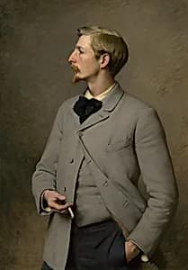 Paul Wayland Bartlett by Charles Sprague Pearce, 13 Oct 1851 - 8 May 1914