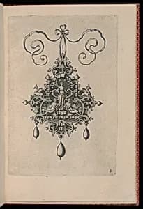 Pendant Design by Hans Collaert the Elder, Flemish, ca. 1530 - 1581