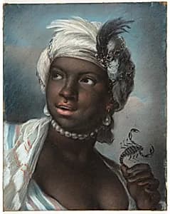 Personification of Africa by Rosalba Carriera, Italian, 1673–1757