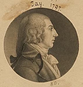 Peter Augustus Jay by Charles Balthazar Julien Févret de Saint-Mémin, 12 Mar 1770 - 23 Jun 1852