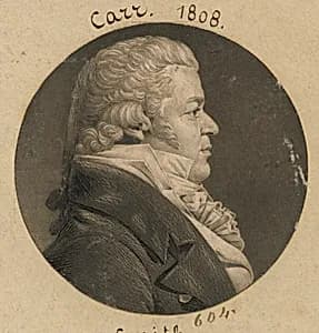 Peter Carr by Charles Balthazar Julien Févret de Saint-Mémin, 12 Mar 1770 - 23 Jun 1852