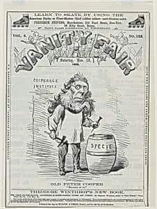 Peter Cooper by Bobbett & Hooper Wood Engraving Co., active 1855 - 1870?