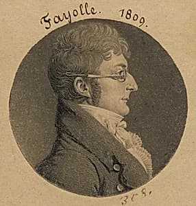 Peter Fayolle by Charles Balthazar Julien Févret de Saint-Mémin, 12 Mar 1770 - 23 Jun 1852