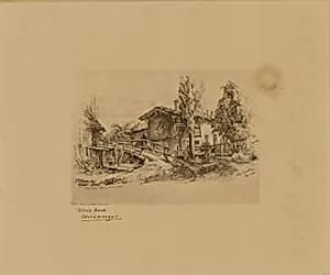 Peter's House, Oberammergau by Eliza Greatorex