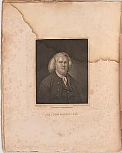 Peyton Randolph by Charles Goodman, 1796 - 1835