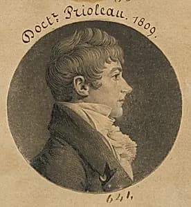 Philip Gendron Prioleau by Charles Balthazar Julien Févret de Saint-Mémin, 12 Mar 1770 - 23 Jun 1852