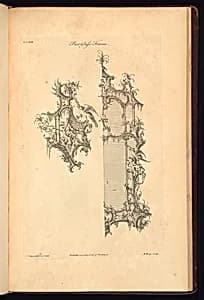 Pier Glass Frame by Thomas Chippendale, 1718 – 1779