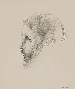 Pierre Bonnard by Odilon Redon, French