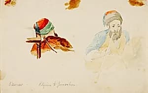 Pilgrms to Jerusalem by Miner Kilbourne Kellogg